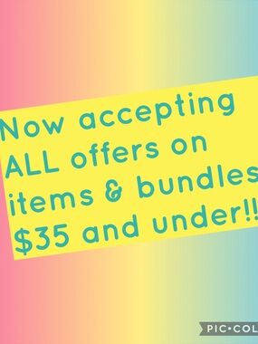 Clearing out my closet for new items!!
